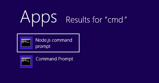 nodejs-command-win