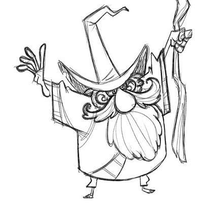 wizard-warm-up-sketch-doodle-characterdesign-magic
